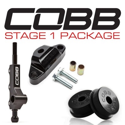 Cobb [02 - 07 WRX] Stage 1 Drivetrain Package w/ Wide Barrel Shifter - JDMuscleShifter and Bushing Comboscobb212X01