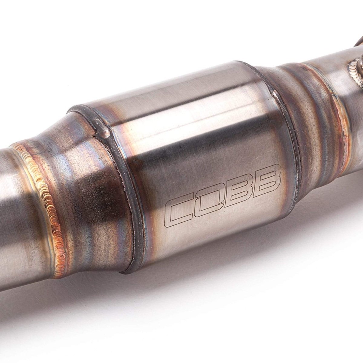 Cobb [02 - 07 WRX/STI, 04 - 08 Forester XT] GESi Catted 3 inch Downpipe - JDMuscleFront Pipes and Downpipes / J - Pipescobb512210