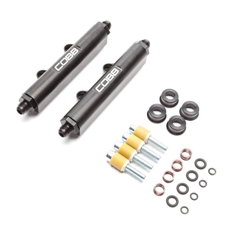 Cobb [04 - 06 STI, 04 - 05 FXT, 05 - 07 LGT] Side Feed To Top Feed Fuel Rail Conversion Kit w/ Fittings - JDMuscleFuel Railscobb331260