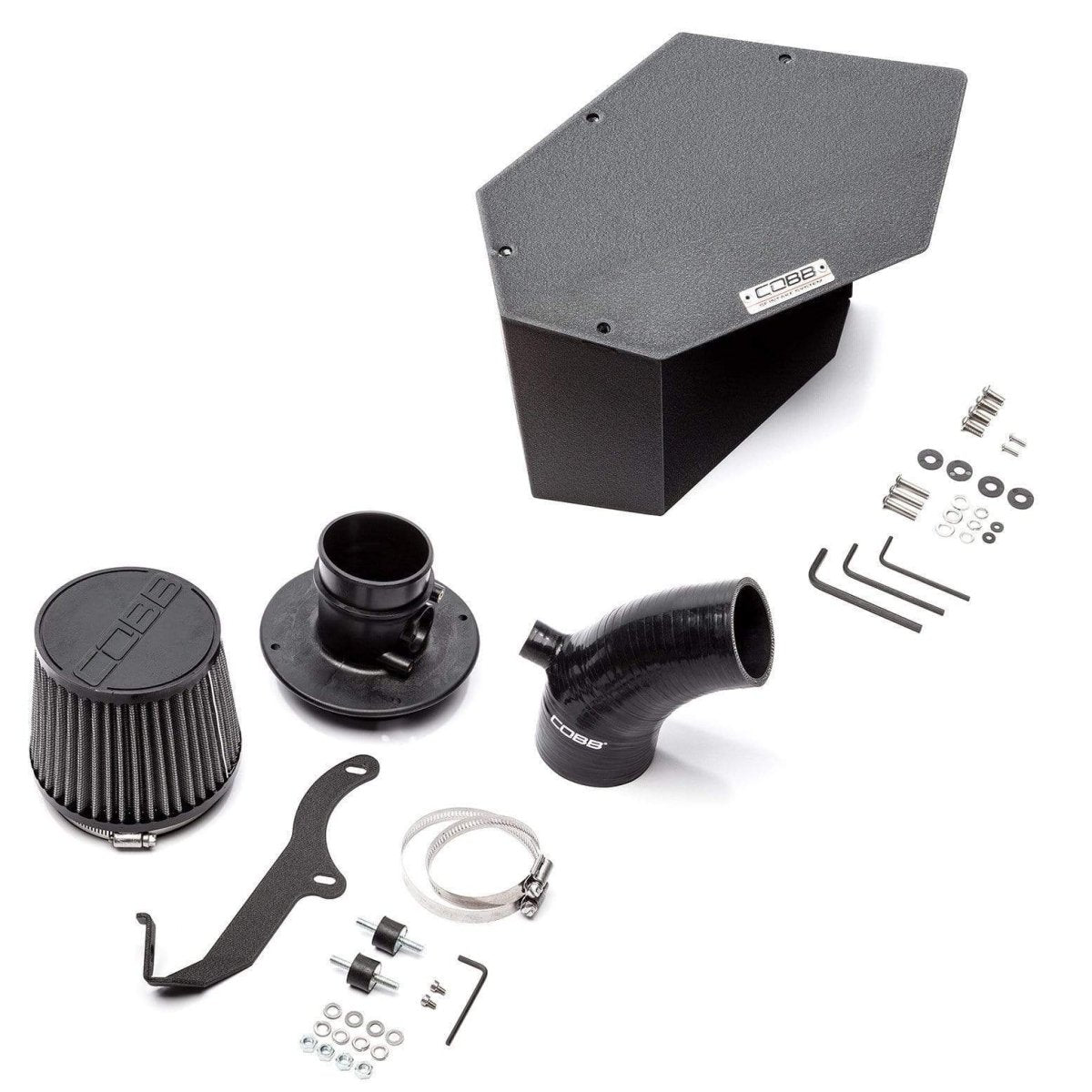 Cobb [07 - 09 Mazdaspeed 3] Gen 1 SF Air Intake + Air Box Black - JDMuscleIntakescobbMAZ00201IA-BK