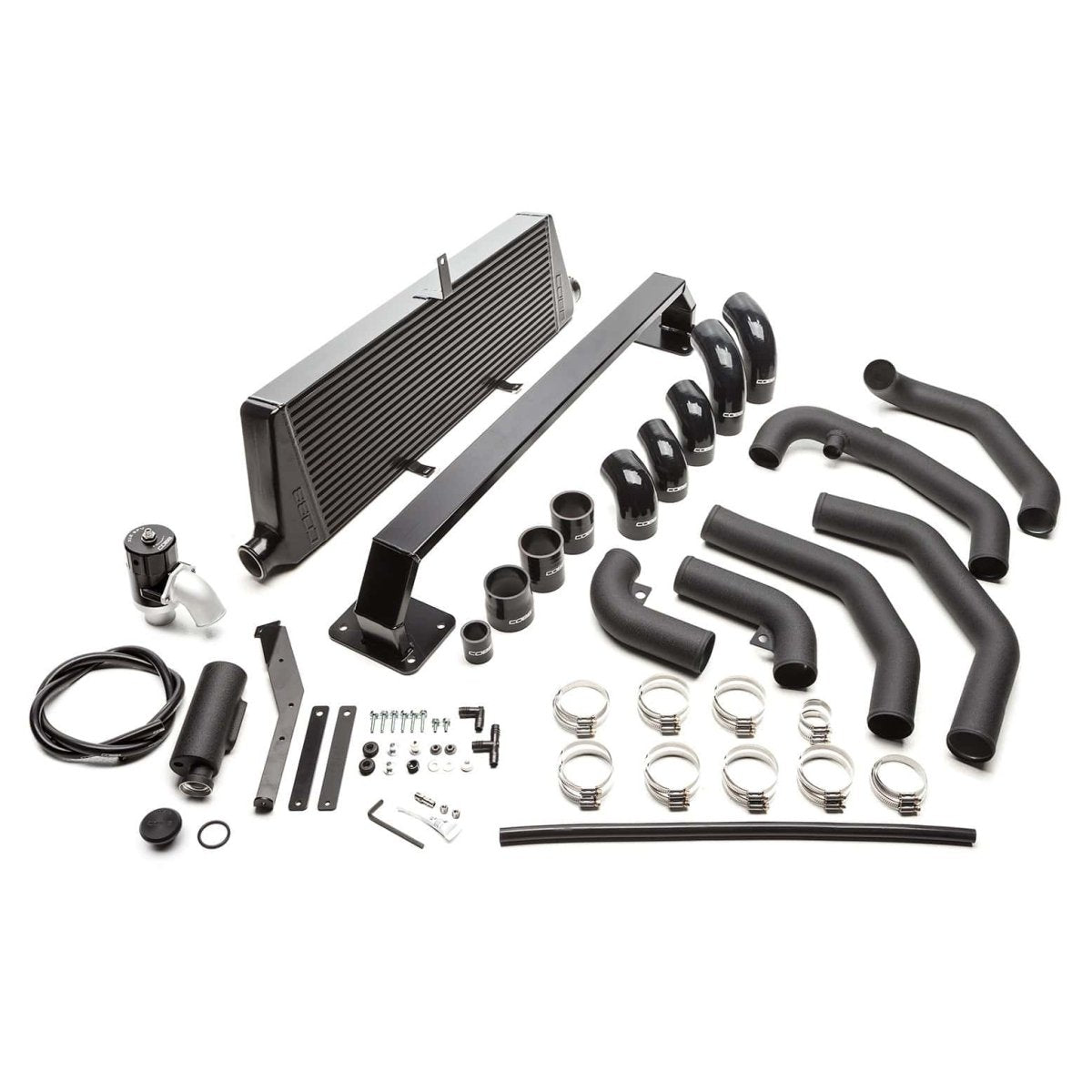 Cobb [08 - 14 STI] Front Mount Intercooler Kit Black Subaru - JDMuscleIntercoolerscobb715500-BK