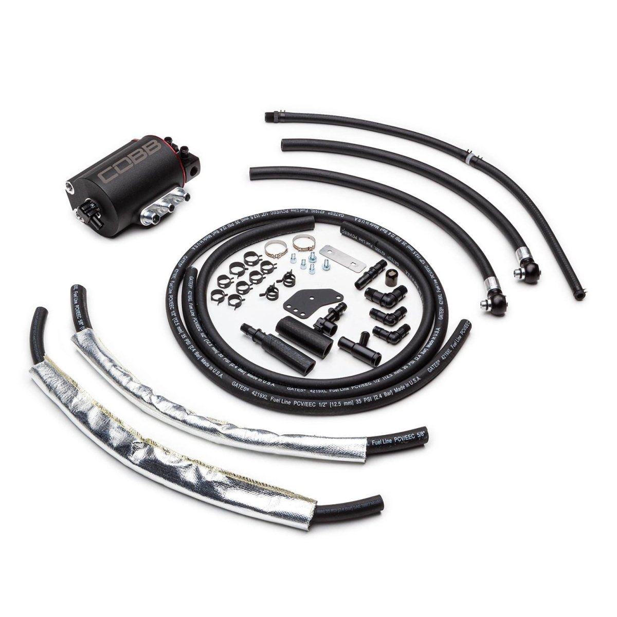 COBB [08 - 14 WRX, 08 - 21 STI, 05 - 09 LGT, 05 - 09 OBXT, 09 - 13 FXT] V3 Air / Oil Separator - AOS - JDMuscleAir Oil Separatorscobb822615
