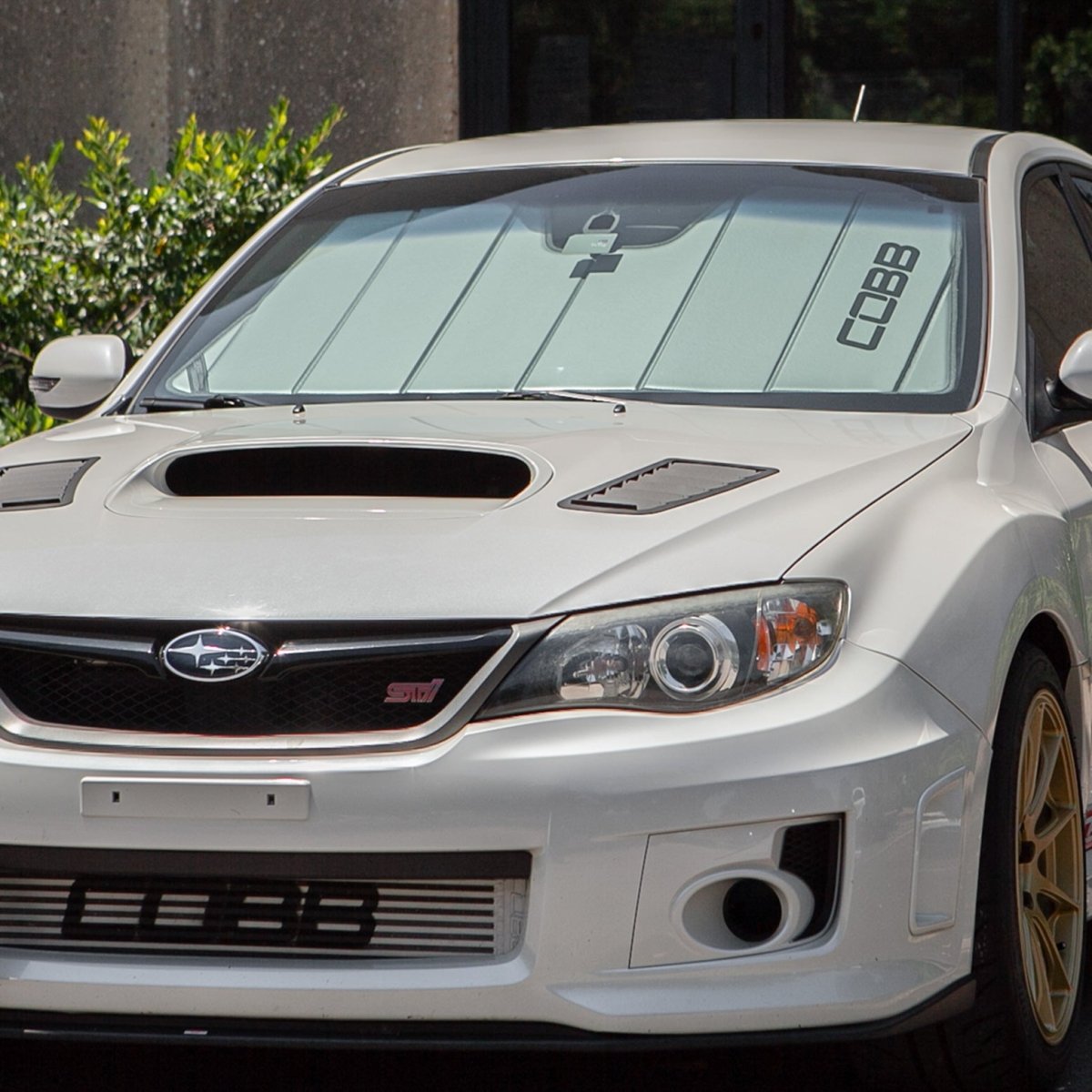 Cobb [08 - 14 WRX/STI] X Covercraft Sun Shade - JDMuscleWindshield Shadescobb821600
