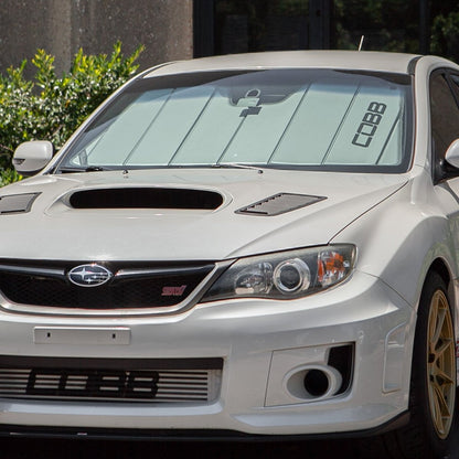 Cobb [08 - 14 WRX/STI] X Covercraft Sun Shade - JDMuscleWindshield Shadescobb821600