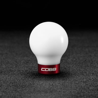 COBB [08 - 15 Mitsubishi Evolution] Shift Knob Red | 252350 - JDMuscleShift Knobscobb252350-W-BKWhite with Red
