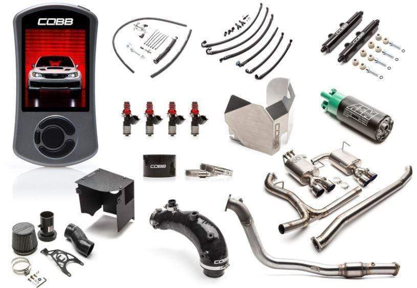 Cobb [11 - 14 STI] Titanium Stage 3 Power Package - JDMuscleStaged Power PackagescobbSUB0031S30TI-BKStealth Black Intake System