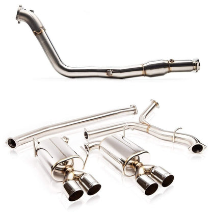 Cobb [11 - 14 STI/WRX] Quad 3.5in Tips Turbo Back Exhaust - JDMuscleTurbo Back Exhaustscobb515322