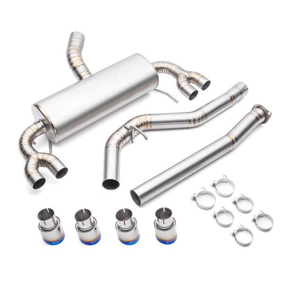 Cobb 11 - 14 WRX Hatch, 08 - 14 STi Hatch 3in Titanium Cat - Back Exhaust - JDMuscleCat Back Exhaust Systemcobb515150