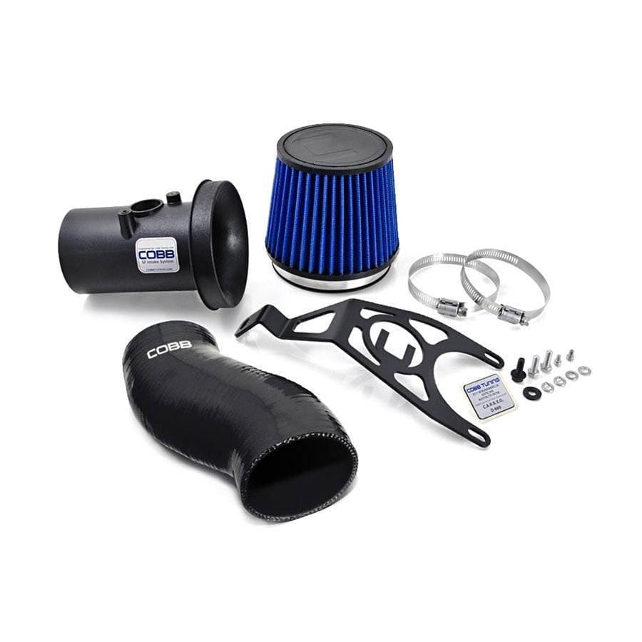 COBB [15 - 18 STI] SF Black Intake and Airbox Package - Black/Blue | 715315 - JDMuscleIntakescobb715315-BLBlue