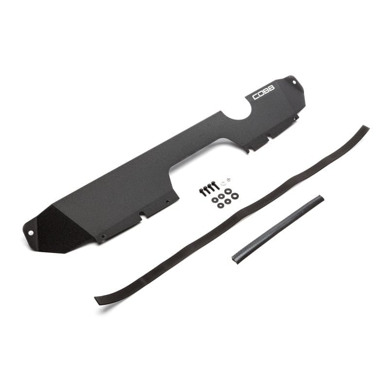 Cobb [15 - 21 STI] Radiator Shroud + Alternator Cover Package Wrinkle Black - JDMuscleRadiator ShroudscobbSUB00008