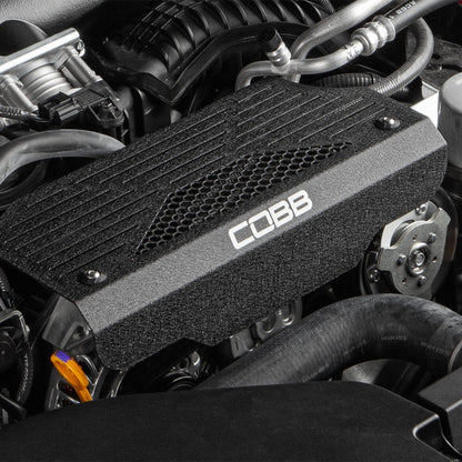 Cobb [22 - 26 WRX] Aluminum Alternator Cover Black - JDMuscleAlternator Coverscobb446600