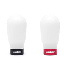 Cobb Subaru 6 - Speed Tall Weighted COBB Knob - White - Incl. Both Red + Blk Collars - JDMuscleShift Knobscobb213370-W