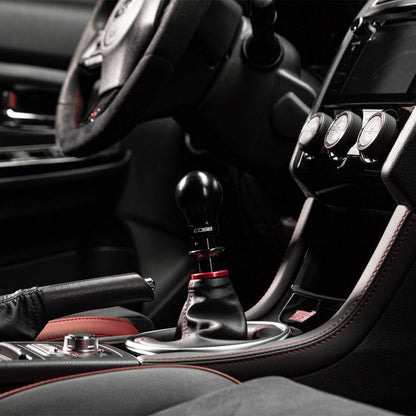 Cobb Subaru 6 - Speed Weighted COBB Knob - Black | Incl. Both Red + Blk Collars - JDMuscleNon - Categorizedcobb213360-BK