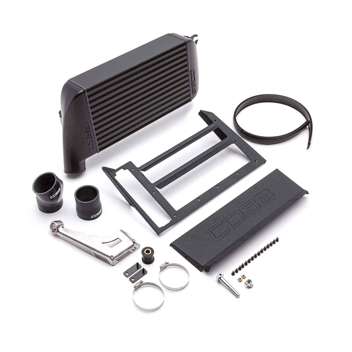 Cobb Top Mount Intercooler Kit Black WRX 15 - 2018 | B42400 - BK - JDMuscleIntercoolerscobbB42400-BK