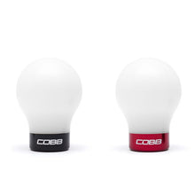 COBB Weighted Round Delrin Shift Knob White w/ Interchangeable Base 6 Speed Subaru Models - JDMuscleShift Knobscobb213360-W