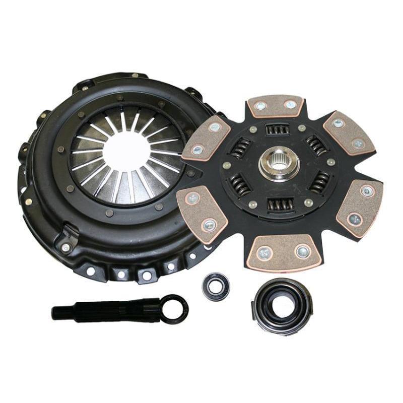Competition Clutch Stage 4 6 Pad Ceramic Clutch Kit Nissan 240SX 1989-1990 (6039-1620)-comp6039-1620-6039-1620-Clutches-Competition Clutch-JDMuscle
