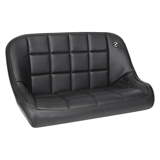 Corbeau Baja Bench Seat 42in Black Vinyl / Cloth - Universal-CBU-64402B-CBU-64402B-Seats-Corbeau-JDMuscle