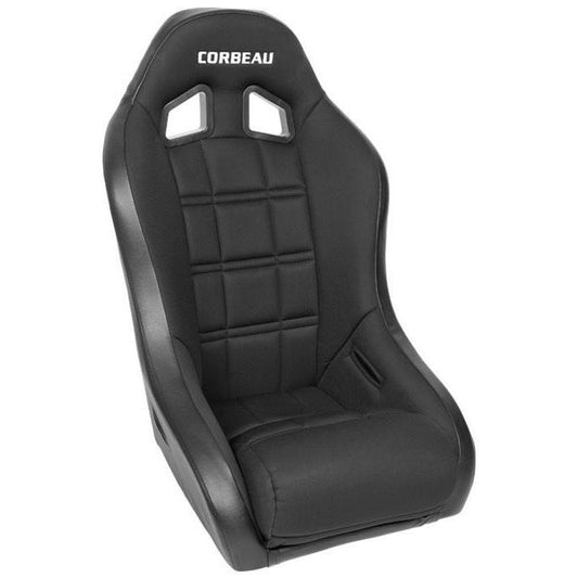 Corbeau Baja XP Racing Seat Black Vinyl w/Black Cloth Insert - Universal-CBU-68801-CBU-68801-Seats-Corbeau-JDMuscle