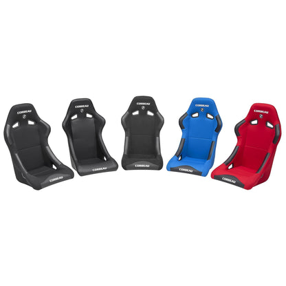 Corbeau Forza Seat Red Cloth - Universal-CBU-29107-CBU-29107-Seats-Corbeau-JDMuscle