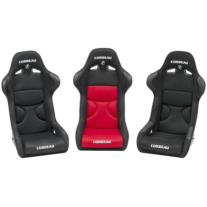 Corbeau FX1 Pro Seat Black Cloth Wide - Universal-CBU-29501W-CBU-29501W-Seats-Corbeau-JDMuscle