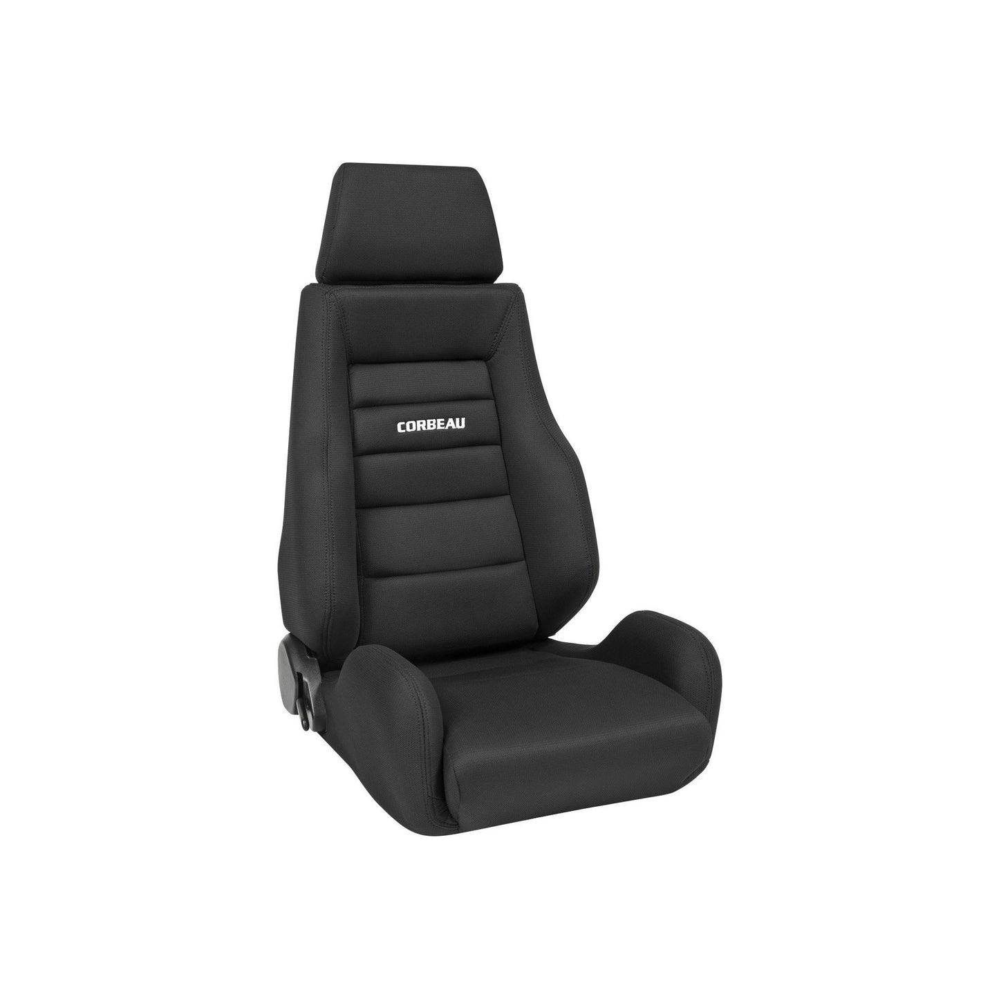 Corbeau GTSII Seat Black Cloth - Universal-CBU-20301PR-CBU-20301PR-Seats-Corbeau-JDMuscle