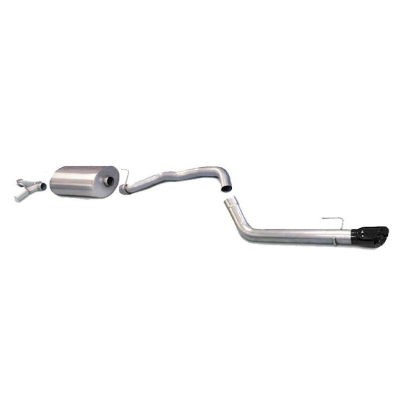Corsa 08-13 Toyota Sequoia 5.7L V8 Touring Cat-Back Exhaust w/Black 4in Tip-cor14573BLK-847466011368-CORSA Performance-JDMuscle