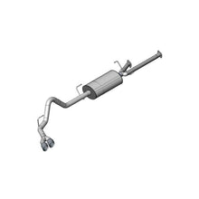 Corsa 09-10 Toyota Tundra 5.7L V8 3in Cat-Back Single Side w Twin 4in Black Pro-Series Tips | 14572BLK - JDMuscleCat Back Exhaust Systemcor14572BLK