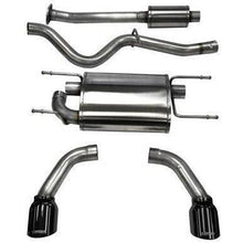 Corsa 13-23 BRZ / 13-16 FRS / 17-21 GT86 / 22-23 GR86 Stainless Steel Catback Exhaust w/ Black Pro Series Tip | 14864BLK