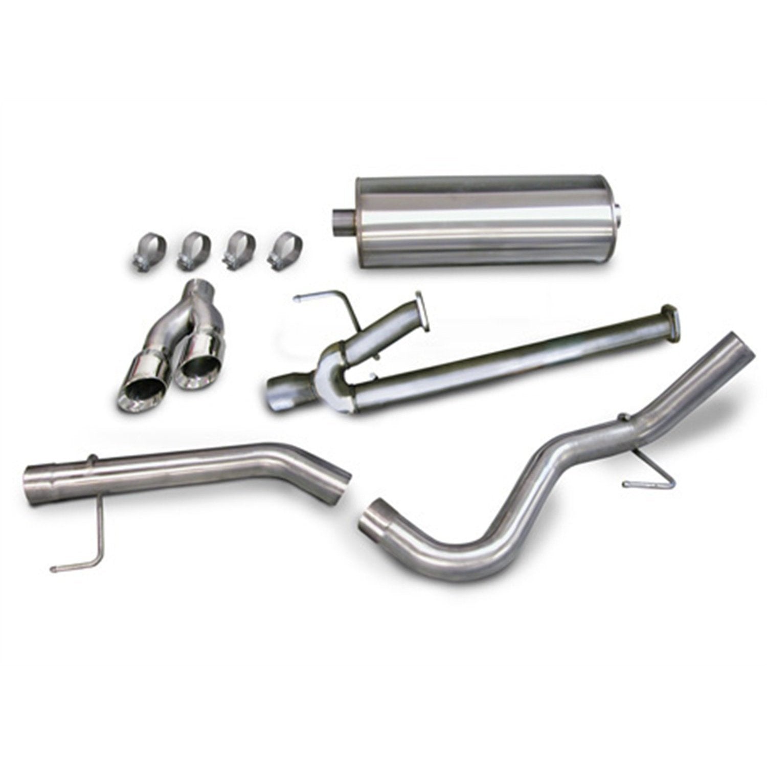 Corsa Polished Sport Cat Back Exhaust Toyota Tundra Double Cab/Crew Max 5.7L V8 2011-2013 | 14916