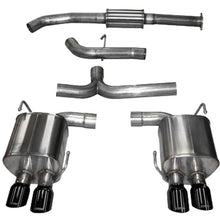 Corsa Performance 15-21 WRX/STI Catback Exhaust Black Pro Series Tips | 14857BLK
