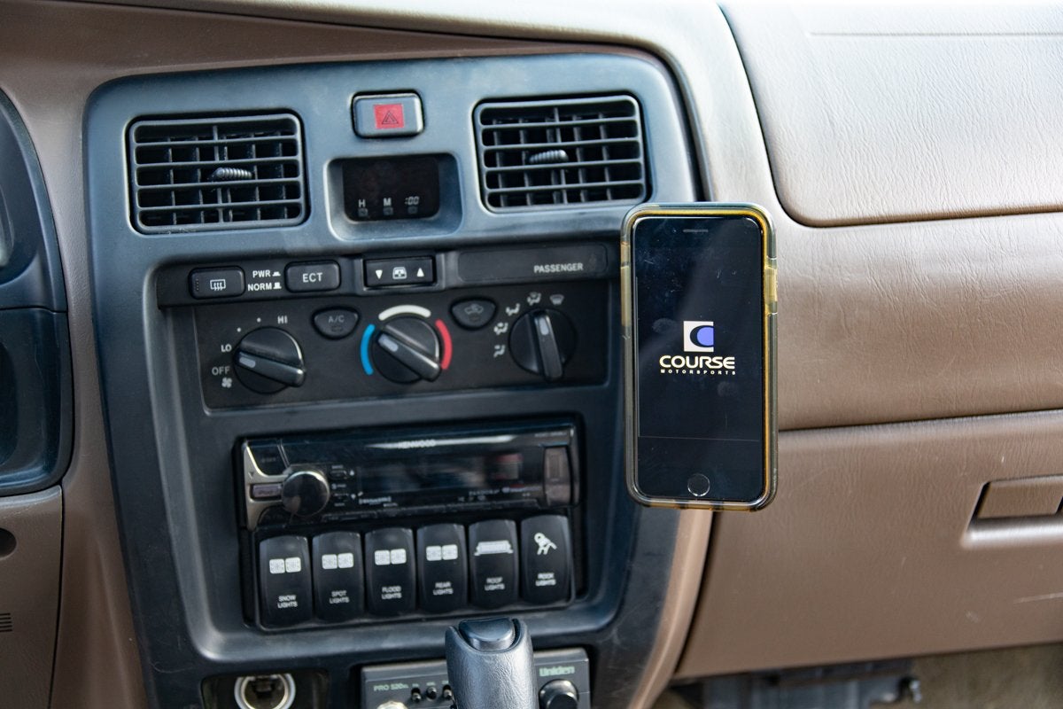 Course Motorsports Direct Fit Phone Mount - Toyota 4Runner | 1996-2002 - JDMuscleInteriorCSMCM2.90047Magnetic