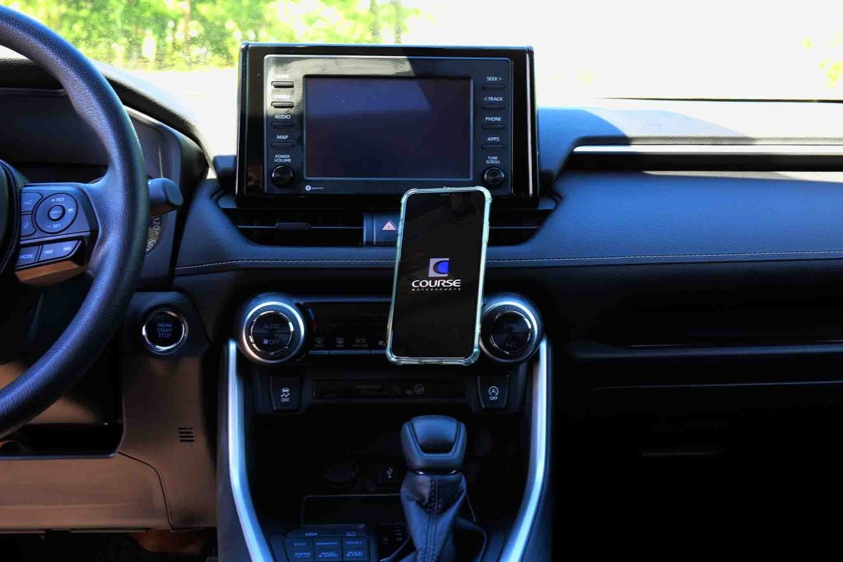 Course Motorsports Direct Fit Phone Mount: Toyota RAV4 | 2019-Present - JDMuscleInteriorCSMCM2.90092Magnetic