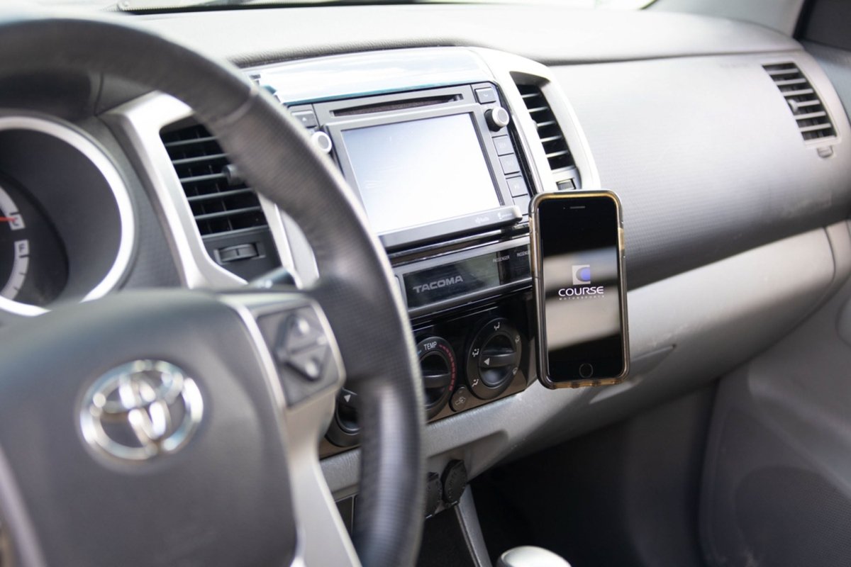 Course Motorsports Direct Fit Phone Mount - Toyota Tacoma | 2005-2015 - JDMuscleInteriorCSMCM2.90027Magnetic
