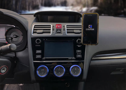 Course Motorsports Direct Fit Phone Mount - WRX | 2015+, Forester | 2014-2018, Impreza | 2012-2016, Crosstrek | 2013- 2017 - JDMuscleInteriorCSMCM2.90018Magnetic