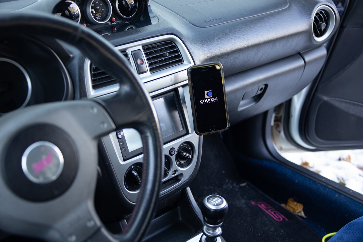 Course Motorsports Direct Fit Phone Mount - WRX/Impreza/STI | 2002-2007 - JDMuscleInteriorCSMCM2.90044Magnetic