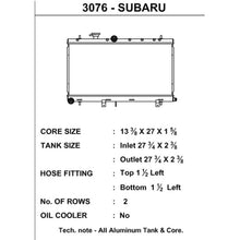 CSF 02-07 Subaru Impreza Radiator