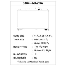 CSF 04-08 Mazda RX-8 Radiator