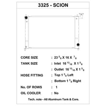 CSF 04-10 Scion tC Radiator