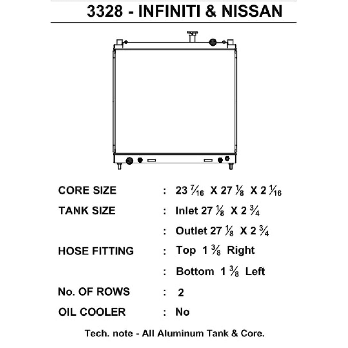 CSF 04-15 Nissan Titan Radiator-csf3328-710353033289-Radiators-CSF-JDMuscle