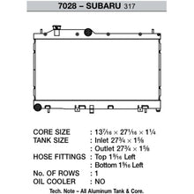 CSF 08-15 Subaru Impreza WRX/STI Radiator