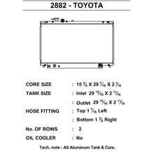 CSF 93-98 Toyota Supra Radiator