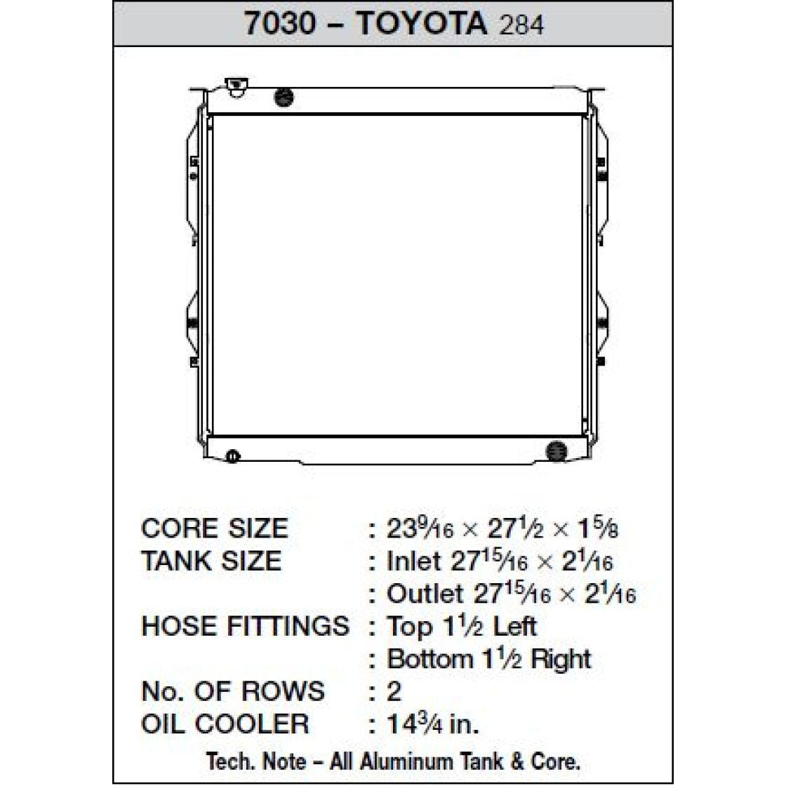 CSF 99-06 Toyota Tundra Radiator-csf7030-710353070307-Radiators-CSF-JDMuscle