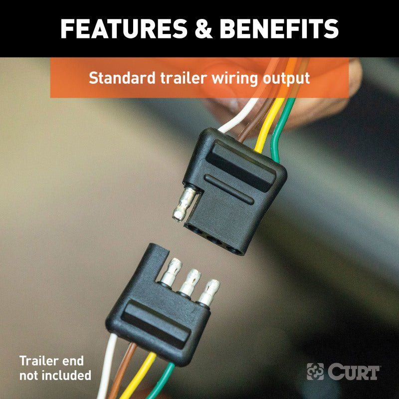 Curt Custom Wiring Harness Toyota Highlander 2020 - 21 | 56452 - JDMuscleLight Wiringcur56452