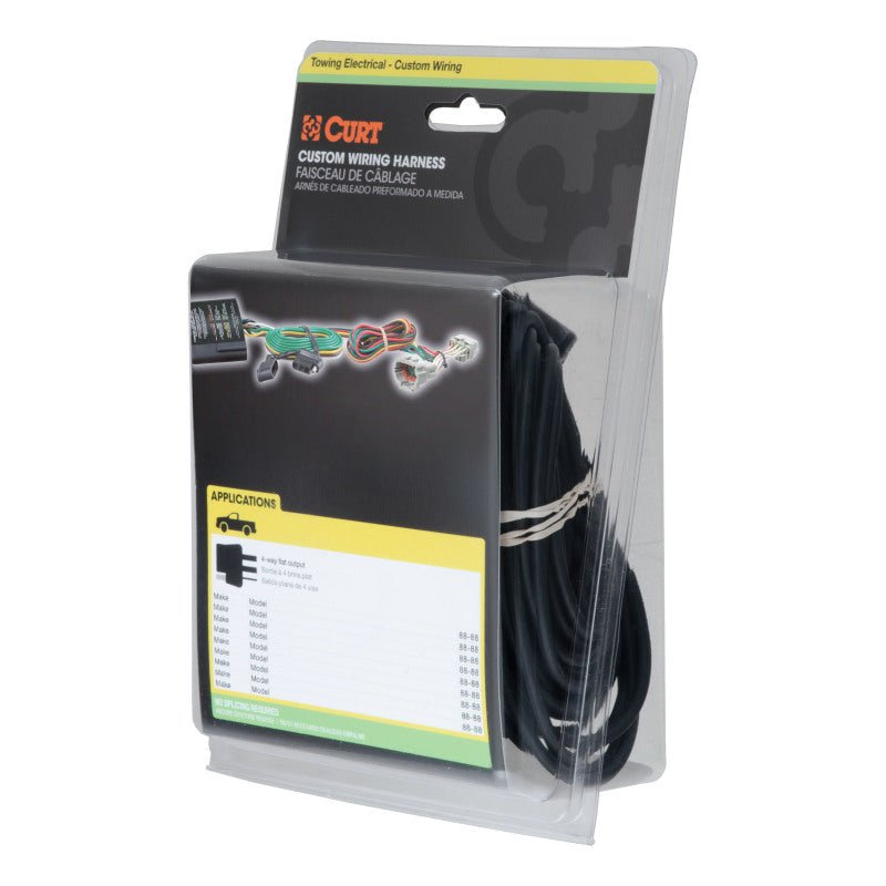 Curt Custom Wiring Harness Toyota Highlander 2020 - 21 | 56452 - JDMuscleLight Wiringcur56452