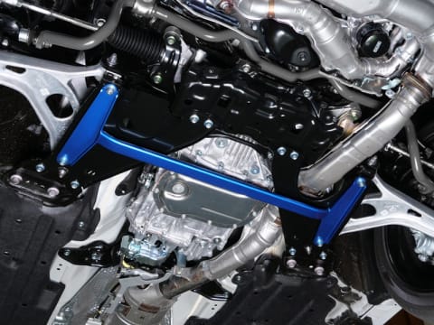 Cusco [22-25 WRX, 18-23 Crosstrek/Forester] Power Brace Front Cross Member - JDMuscleCrossmember Bracescus6A9 492 F