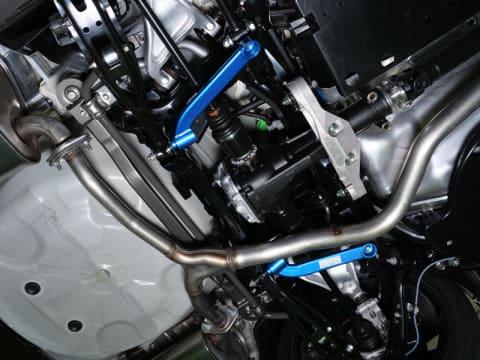 Cusco [22 - 26 WRX] Side Crossmember Power Brace | 6A8 - 492 - RMS - JDMuscleCrossmember Bracescus6A8-492-RMS