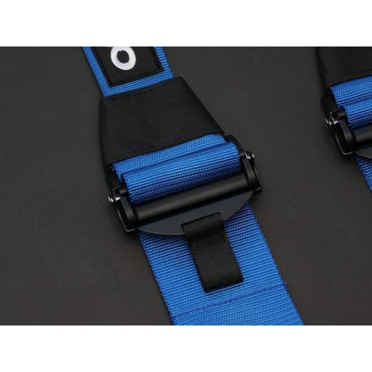 Cusco 6 Point Hans Device Racing Harnesses - Blue - Universal-cus00B CRH 6HBL-Harnesses-Cusco-JDMuscle