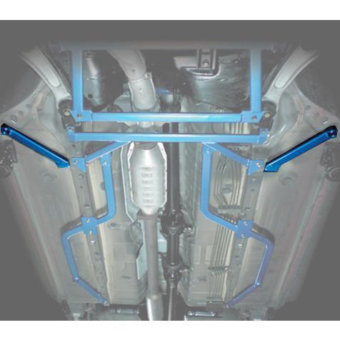 Cusco Front Side Power Braces Mitsubishi EVO 8 / 9 2003-2009-cus564 492 FS-cus564 492 FS-Frame Braces-Cusco-JDMuscle