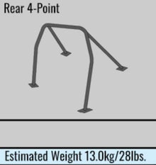 Cusco Safety 21 4PT 2 - Passenger Black Steel Roll Cage 18+ Honda Civic Type - R / 17+ 5 - Door Hatchback - JDMuscleNon - Categorizedcus3C3 270 C20