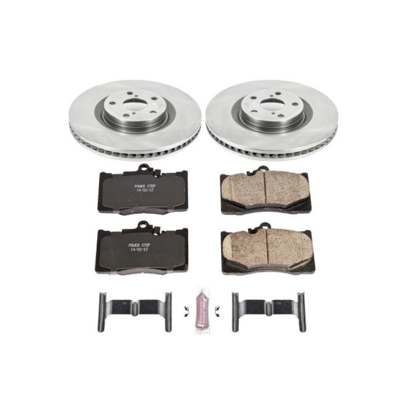 Power Stop Front Autospecialty Brake Kit Lexus GS350 2009-2011 / GS450h 2009-2011 / GS460 2009-2011 / IS350 2009-2011 / IS350c 2010-2011 | KOE5868